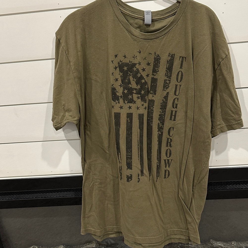 Olive Green Jason Aldean Graphic T-Shirt